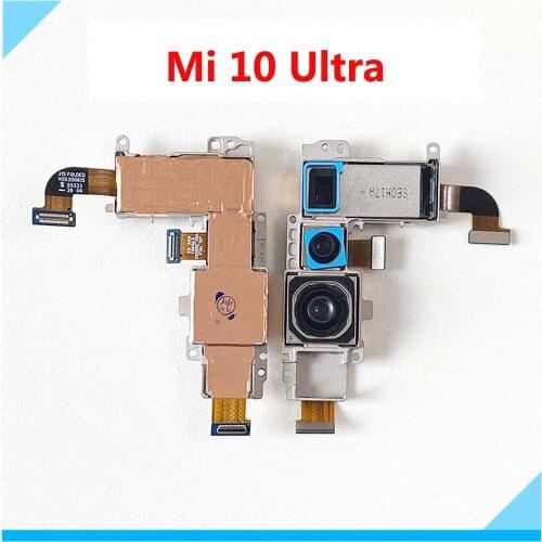 Original Rear Main Camera Module Flex Cable For Xiaomi Mi 10 Ultra Mi10 Back Big Camera Flex Ribbon Repair Spare Parts
