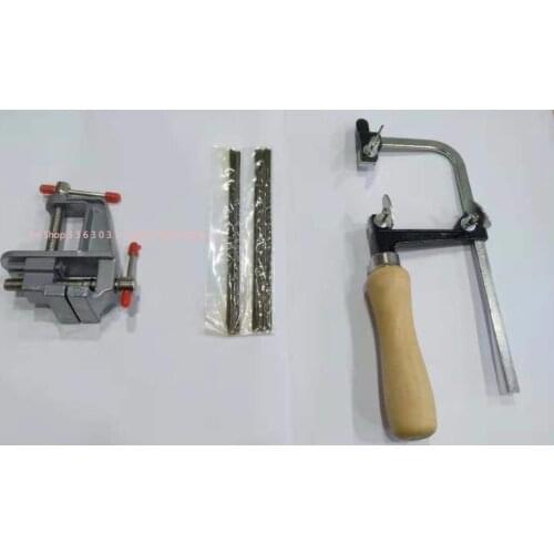 Free Shipping Adjustable Saw Blade 144pcs Set with Mini Table Plier for Jewelry Cutting