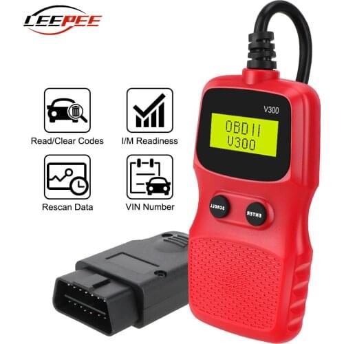 ELM327 Digital Display Car OBD2 Code Reader Diagnostic Tools OBD 2 Scanner OBDII On-board Monitoring Auto Accessories Electronic