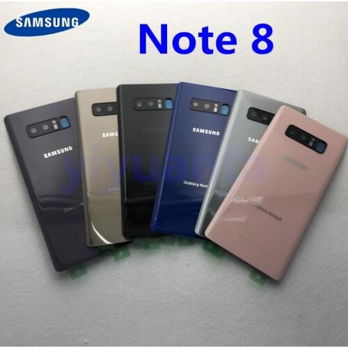 SAMSUNG Galaxy Note 8 N950 N950F N9500 N950U Back Glass Battery Cover Rear Door Housing Case For SAMSUNG Note 8 Back Glass Cover
