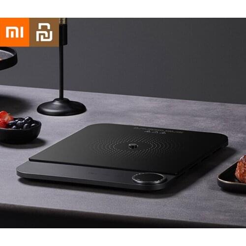 XiaoMi Ultra-thin Induction CookerHeat Continuous OLED Knob 99 Gears Adjustable Heating 2100W High Power 100W Low Power Convient