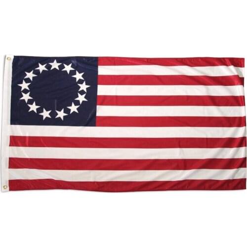 High quality American Betsy Ross FLAG Super Polyester indoor outdoor house flags and banners 90x150cm