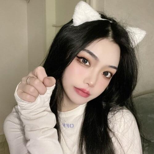 Japanese Hair Accessories Women Girls Cat Ears Headband Accessories Sexy Head Band Multicolor Styling Tools Headwear Neko