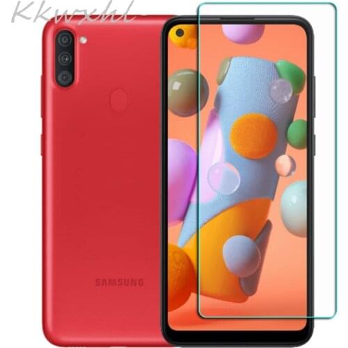 Tempered Glass for Samsung Galaxy A11 GLASS Protective Film on SM-A115F A115F 6.4" Screen Protector cover
