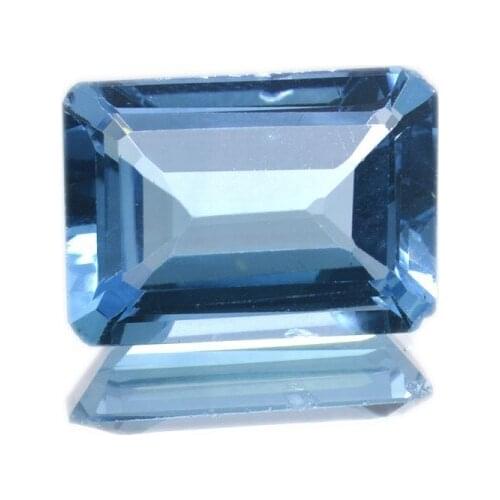 12,56 ct. Blue Topaz Octogon Cut
