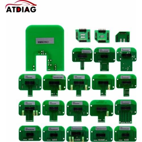 2021 Hot Sale 22pcs BDM adapters BDM Probe Adapters Full Set LED BDM Frame ECU RAMP Adapters