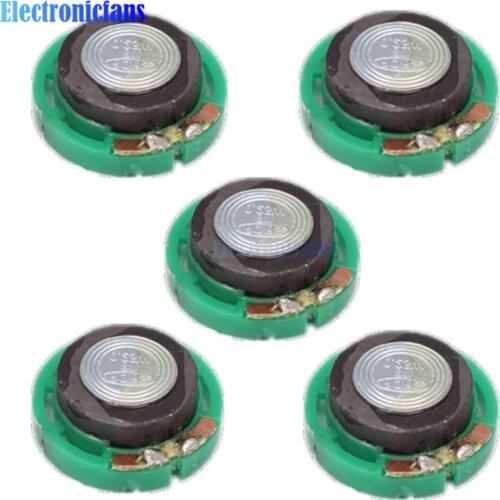 5pcs 8 ohm Small Speaker Diameter Mini Power Amplifier Horn Loudspeaker Trumpet 0.25W 29mm Speaker Loudspeaker