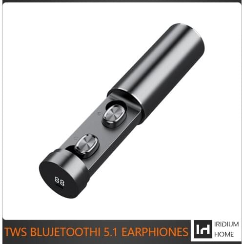 TWS B9 Earphones Charging Box Stereo Sports Waterproof Wireless Bluetooth Headphones 9D fone Headphones for Smartphone Portable