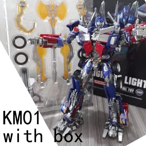 BMB Transformation Toys Action Figures Optimus LS03 Conversion Car Commander Transformable Oversized 32cm Robot Model For Boys