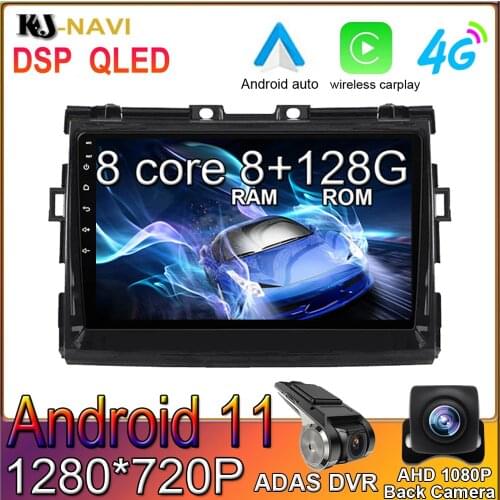 CARPLAY Android 10.0 Car Radio Multimedia Auto GPS Navigation ForToyota Vios 2013-2016 NO DVD
