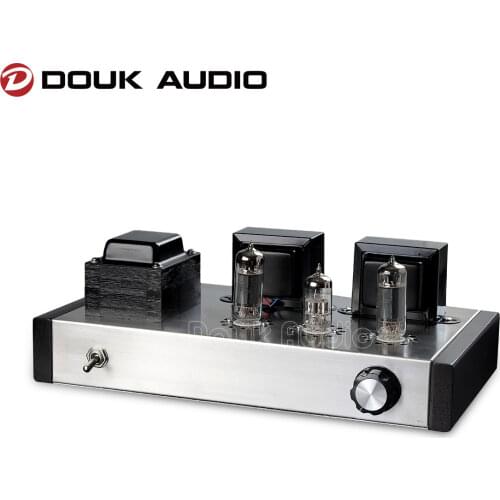 Douk Audio 6N2+6P1 Vacuum Tube Amplifier Stereo Integrated Class A Power Amp 4W+4W Pure Handmade