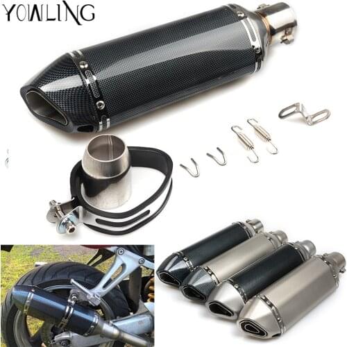 Motorcycle Exhaust pipe Muffler Escape Muffler db killer for Yamaha FZR YZF 600 600R R1 R6 R6S Kawasaki Ninja 300 Ninja 250 er6n