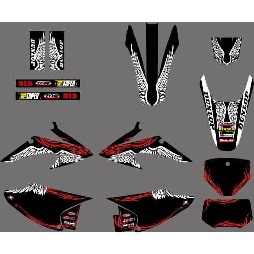 GRAPHICS BACKGROUNDS Stciker For Honda CRF150 CRF230 CRF150F CRF230F 2008 2009 2010 2011 2012 2013 2014 CRF 150 150F 230 230R