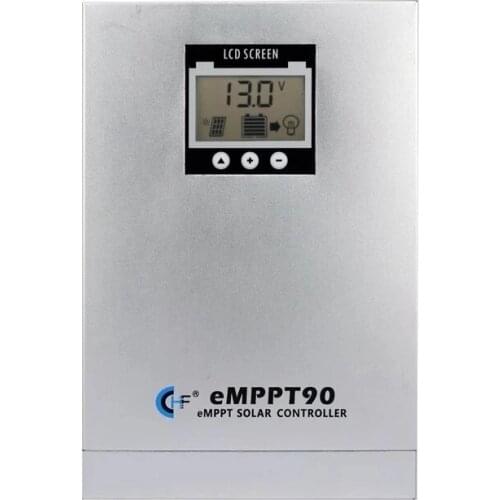 90A MPPT 12V/24V/36V/48V Excellent Quality Solar Panel Battery Regulator Charge Controller with load/RJ45 / temperature sensor