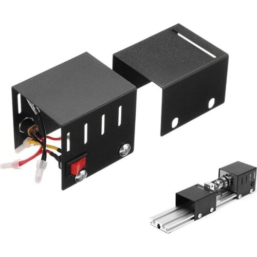 2Pcs Metal Cover With Switch Button Steel Plate Sprayed For Lathe Machine Tool Mini Mechanical Lathe Torno CNC Milling Machine