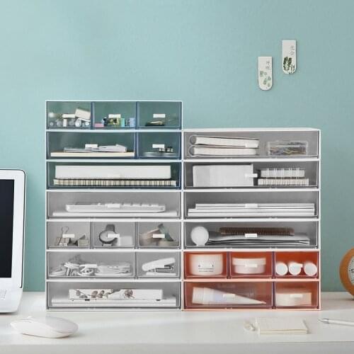 Multi Function Desktop Storage Home Office Storage Makeup Organizer Jewelry Organizer Drawer Storage Containers Free Combination