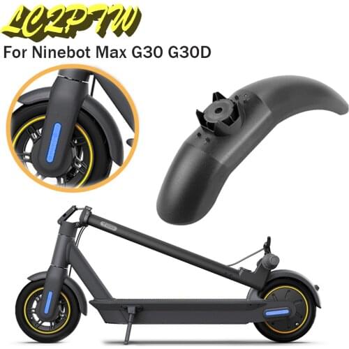 For Ninebot Max G30 Front Fender Guard Mudguard Electric Scooter Plastics Water Baffle Front Water Shield Tyre Splash Guard Part