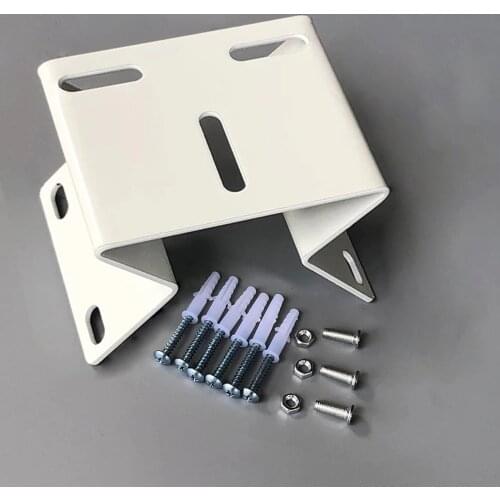 OwlCat Surveillance CCTV Camera Stand Metal Durable Outdoor Wall Mount Holder 90 Degree Exterior Corner Bracket with Screws