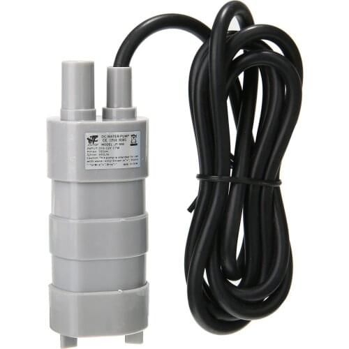 600L/H 12V High Flow Water Pump Submersible Water Pump 5M For Fish Tank Change Water Camper Caravan Motorhome