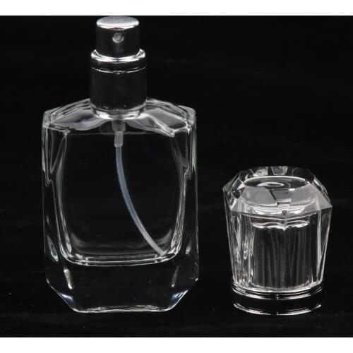 Clear Glass Refillable Empty Fine Mist Sprayer Perfume Makeup Bottle 30ml Fine Mist Sprayer Bottle For Makeup