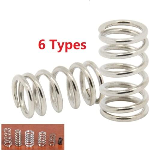 MEGA 16pcs 12pcs 8pcs 4pc Springs 3D printer parts For 3D printer CR10 Reprap Ender 3 Anet A8 for Heatbed leveling Extrusion