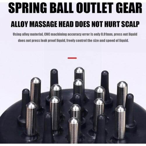 Mini Liquid Guide Comb For Hair Growth Massage Comb Brush Oil Anti-hair Treatment Guide Loss Comb Liquid Essence Salon C5Z8