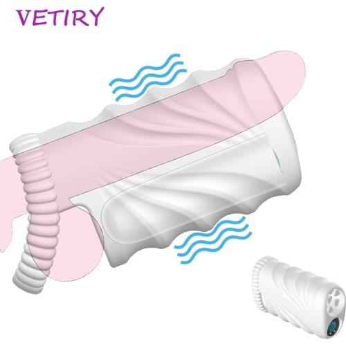 Penis Stimulate Massager Male Masturbator Vibrating Penis Trainer Male Penis Exerciser Vibrator Delay Lasting Stamina Trainer