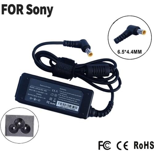 Replacement for Sony 19.5V 2A 6.5*4.4MM 40W VGP-AC19V39 VGP-AC19V57 VGP-AV19V40 Laptop AC Charger power Adapter