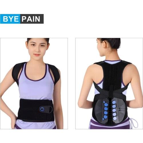 1Pcs BYEPAIN Pulley Posture Corrector Back Support Comfortable Back and Shoulder Brace for Men and Women - Medical Device