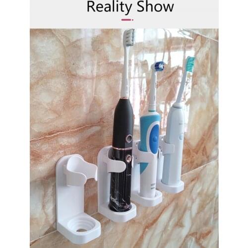 1PCS Creative Toothbrush Stand Rack Organizer Electric Toothbrush Wall-Mounted Holder Space Saving Bathroom Accessories
