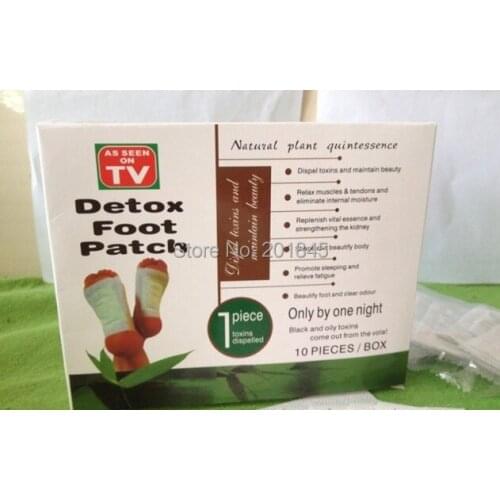 10pcs/ DETOX FOOT PAD PATCH DETOXIFY PADS ADHESIVE SHEET
