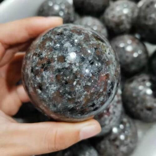 60mm Natural Fire stone Decoration Ball