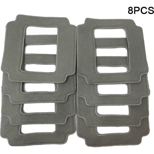 8pcs yellow mop or grey mop for robot window cleaner cleaning cloth