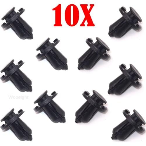 Wooeight 10x Auto Fastener Parts Bumper Engine Cover Fender Grille Clips Fit for Subaru Forester Impreza Legacy 90914-0007/B108