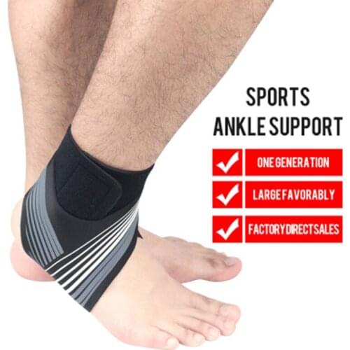 New Unisex 1Pair Bind Belt Type Increase Pressure Ankle Support Protective Sleeve Suitable For Basketball Volleybal Tennis