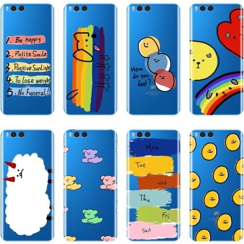 Phone Cover For Xiaomi Mi Max Note 1 2 3 Case Silicone Rainbow Dog Cute Cartoon Soft TPU For Xiaomi Mi Mix 1 2 2S 3 Phone Case