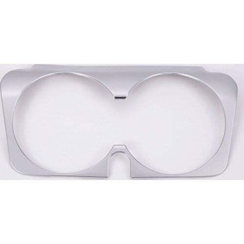 Water Bottle Cup Holder Trim Cover Sticker for Mercedes Benz C E GLC Class W205 W213 Interior