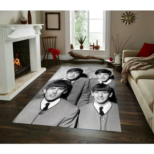 The Beatles 2 Patterned Carpet ,Non Slip Floor Carpet,Teens Carpet,Turkish Rug