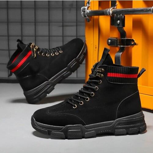 Mens vintage sport tactical riding brown Mens invierno zapatillas high shoe large hiking work heels handmade casual sole boots