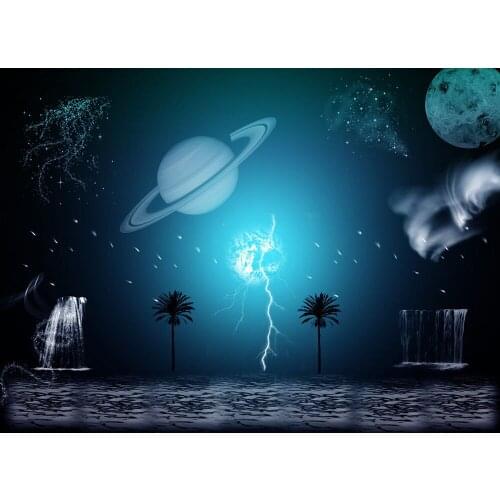 Kids Room Wall Decoration Art Oil Painting for Christmas Canvas Painting Abstract Oil Picture Magic Place Hand Painted