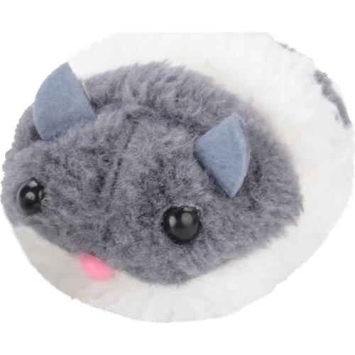 New Cat Toy Plush Fur Toy Shake Vibrating Pull String Funny Mouse Plush Toy Pet Kitten Bite Movement Rat Little Interactive Toy