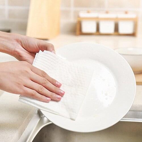 New Product Disposable Cleaning Cloth Absorbent Non-Woven Cleaning Towel Cleaning Wipe Dry Wipe Disposable Kitchenware Tools