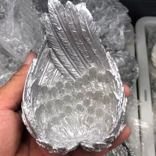 Feather, ball, silver base, perfect shape, very big