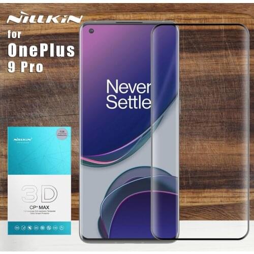 Nillkin for OnePlus 9 Pro Glass 3D CP+ Max Full Cover Tempered Glass Screen Protector for for OnePlus 9 Pro
