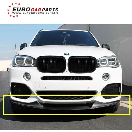 X5 F15 Msport M tech carbon finber front lip skirt spoiler rear diffuer rear spoiler skirt upgrade to MP style carbon parts