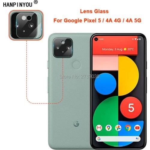 For Google Pixel 5 Pixel4A 4G / 5G Ultra Slim Back Camera Lens Protector Rear Camera Lens Cover Tempered Glass Protection Film