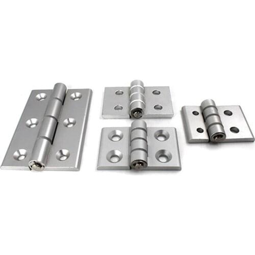 1pc 3030/3040/3045/4040/4545 Aluminum alloy Hinge Active Hinges Profile Connections with fasteners