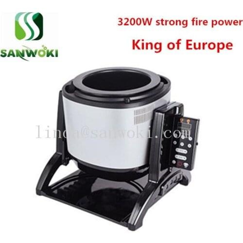 3200W 6L Automatic Intelligent Electric Cooking Machine Frying Machine Making Chinese Food Multifunctional Roller Cooker Machine