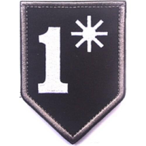 3D Embroidery Armband America Flag Patch America First Infantry Division 1ONE Patches The Sun Armband Cloth Patch