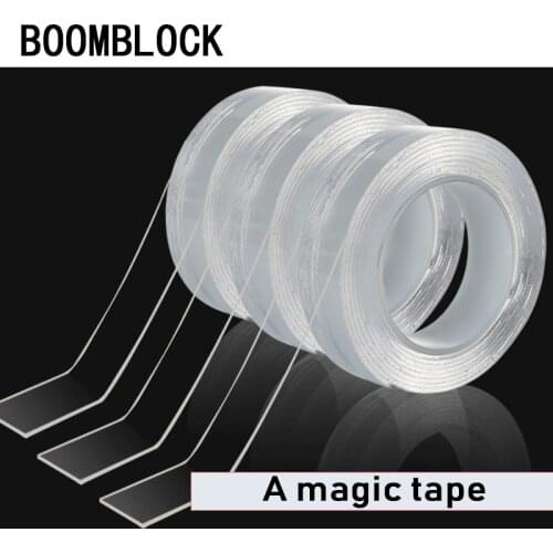 Car Stickers Double-Sided Adhesive Nano Traceless Tape for Peugeot 308 206 307 407 207 208 508 2008 3008 106 Citroen C5 C4 C3 MG